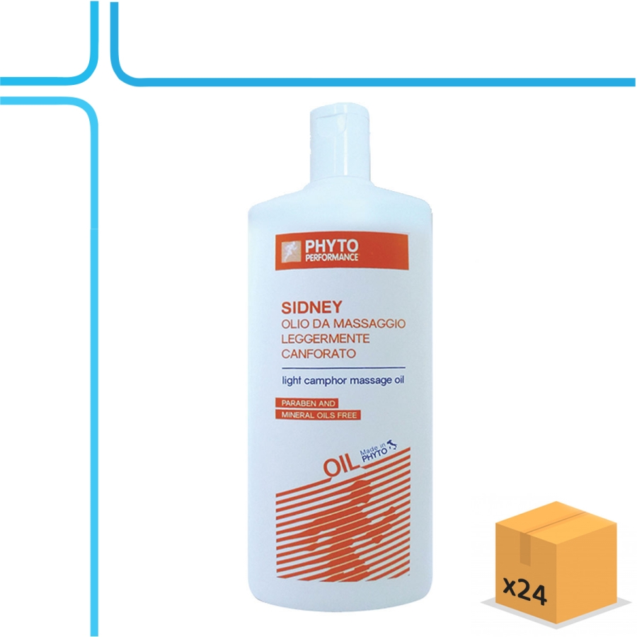 Olio canforato per massaggio Sidney 200ml